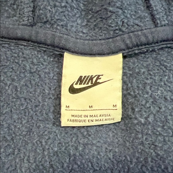 Nike Kids Dark Blue Zip-Up Hoodie - Picture 9 of 9